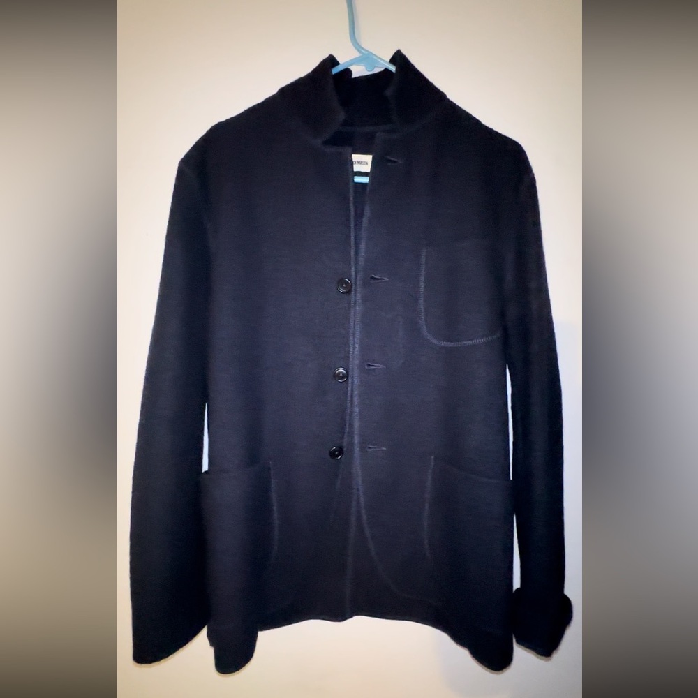 FELTED CHORE COAT